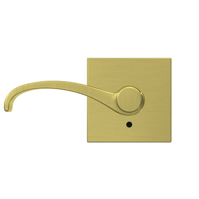 Custom Whitney Lever Combined Interior Hall-Closet and Bed-Bath Lock Collins Trim