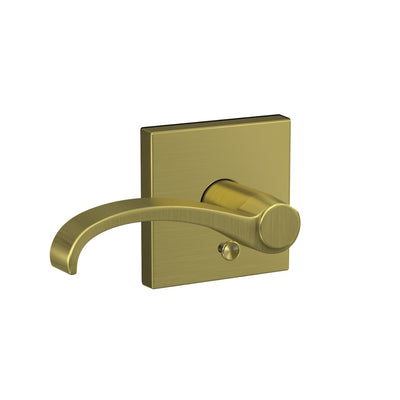 Custom Whitney Lever Combined Interior Hall-Closet and Bed-Bath Lock Collins Trim