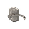 Schlage Custom Whitney Lever Combined Interior Hall-Closet and Bed-Bath Lock Camelot Trim