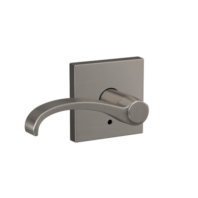 Custom Whitney Lever Combined Interior Hall-Closet and Bed-Bath Lock Collins Trim