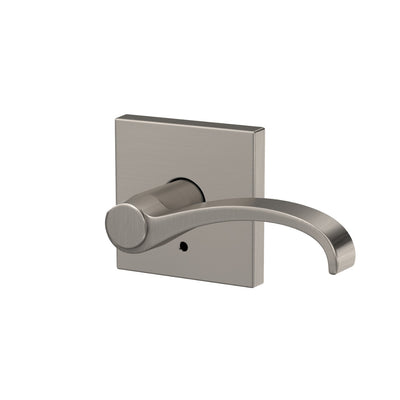 Custom Whitney Lever Combined Interior Hall-Closet and Bed-Bath Lock Collins Trim