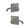 Custom Whitney Lever Combined Interior Hall-Closet and Bed-Bath Lock Collins Trim