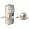 Schlage Keypad Lever and Accent Lever With Auto Lock Standard Trim