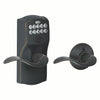 Schlage Keypad Lever and Accent Lever With Auto Lock Standard Trim