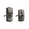 Schlage Keypad Lever and Accent Lever With Flex Lock Camelot Trim