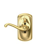 Schlage Keypad Lever and Flair Lever With Flex Lock Plymouth Trim