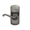 Schlage Keypad Lever and Flair Lever With Flex Lock Plymouth Trim