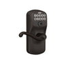 Schlage Keypad Lever and Flair Lever With Flex Lock Plymouth Trim