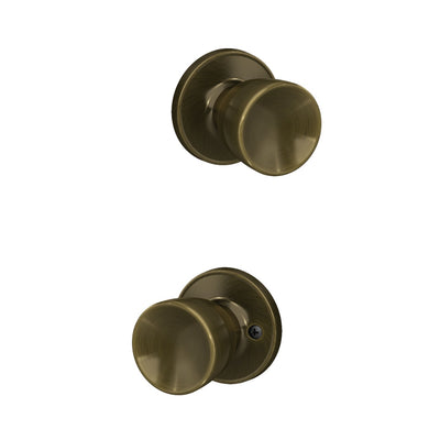 Schlage J Series Byron Knob Hall & Closet Lock Standard Trim