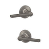 Schlage J Series Solstice Lever Hall & Closet Lock Standard Trim