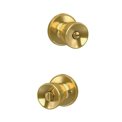 J Series Byron Knob Bed & Bath Lock Standard Trim