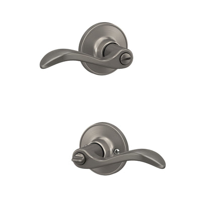 Schlage J-Series Seville Lever Bed & Bath Lock Standard Trim