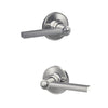 Schlage J Series Solstice Lever Bed & Bath Lock Standard Trim