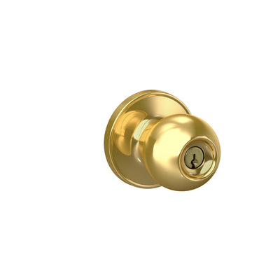 Schlage J Series Corona Knob Keyed Entry Lock Standard Trim