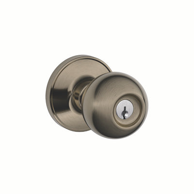 Schlage J Series Corona Knob Keyed Entry Lock Standard Trim