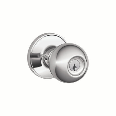 Schlage J Series Corona Knob Keyed Entry Lock Standard Trim