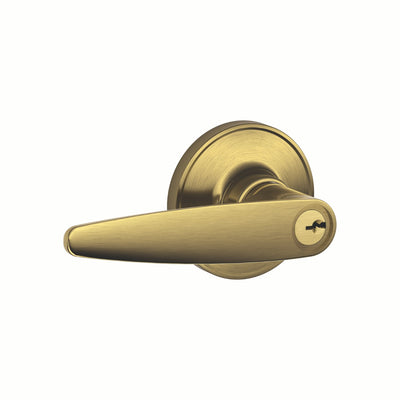 Schlage J Series Dover Lever Keyed Entry Lock Standard Trim