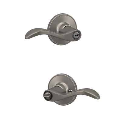 Schlage J Series Seville Lever Keyed Entry Lock Standard Trim