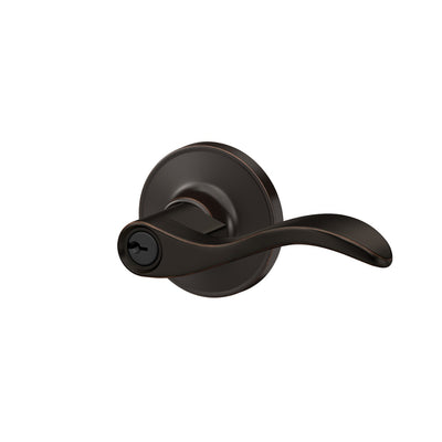 Schlage J Series Seville Lever Keyed Entry Lock Standard Trim