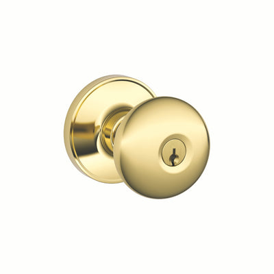 Schlage J Series Knob Keyed Entry Lock Standard Trim