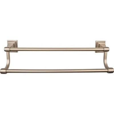 Top Knobs Stratton Bath Double Towel Bar