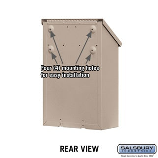 Salsbury 4600 Series Standard Traditional Mailboxes - Decorative Vertical Style