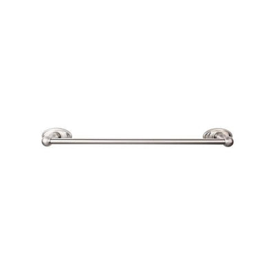 Top Knobs Edwardian Bath Towel Bar Single - Oval Backplate