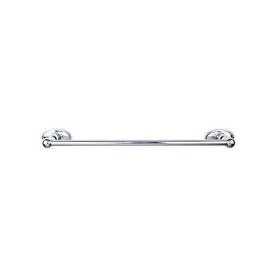 Top Knobs Edwardian Bath Towel Bar Single - Oval Backplate