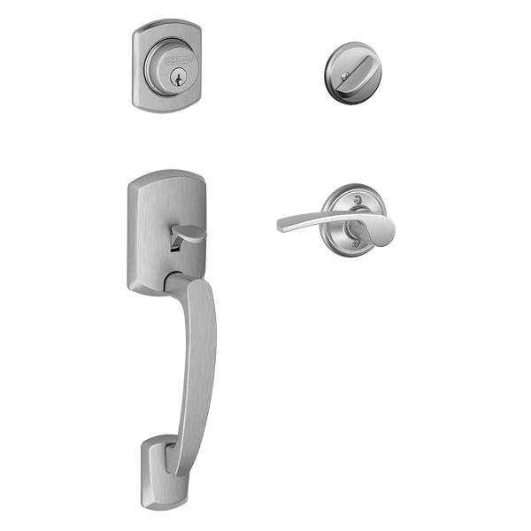 Schlage Residential FE285-CAM-ACC-619-CAM-LH FE285