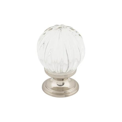 Top Knobs Clear Melon Crystal Knob